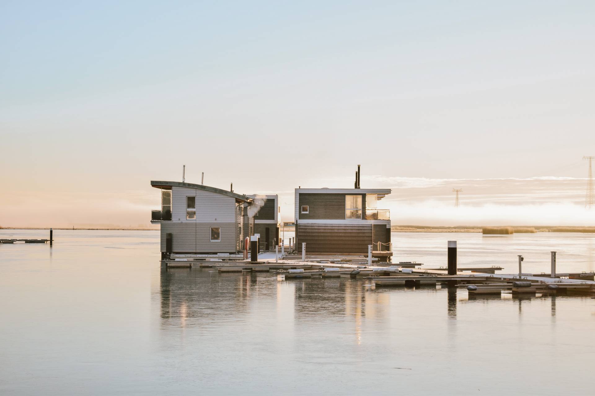 Floating Houses des Baltic Sea Resort in Kröslin