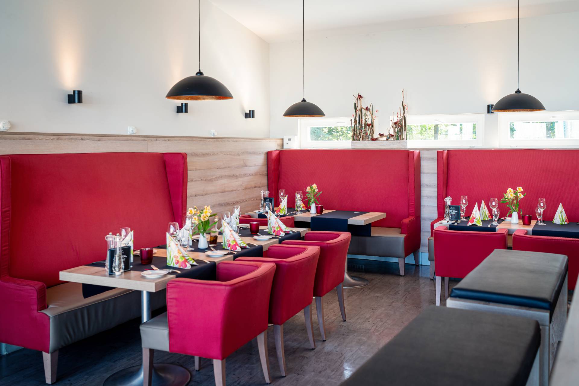 Restaurant Steghouse in der Marina Kröslin an der Ostsee
