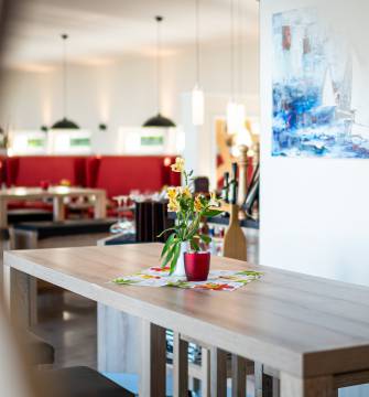 Innenansicht Restaurant Steghouse in Kröslin
