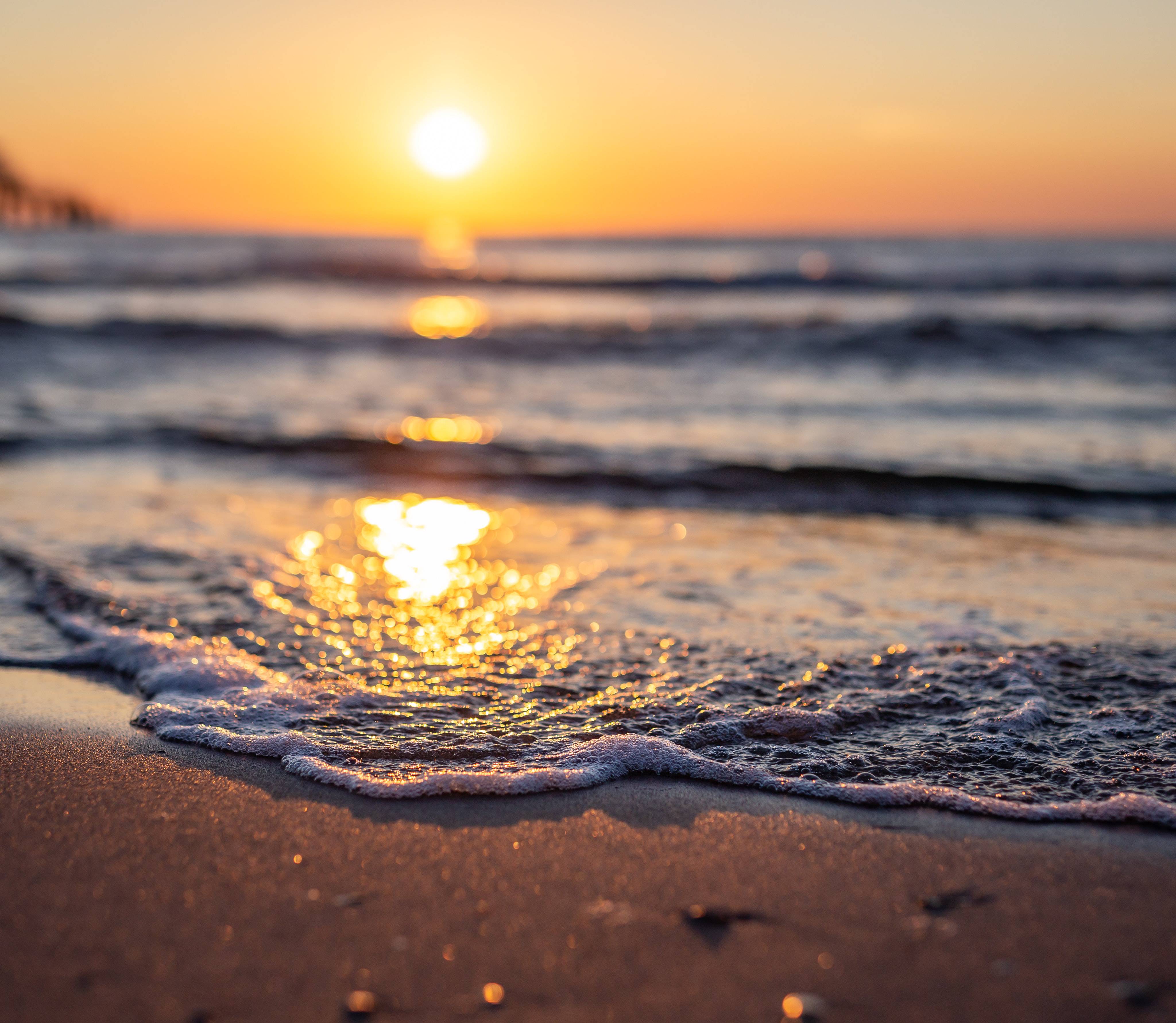 Sonnenuntergang am Strand