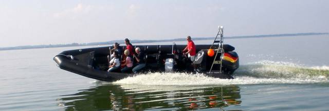 Speedboat fahren Ostsee