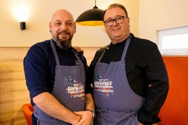 Küchenchefs des Restaurants STEGhouse im Yachthafen Marina Kröslin