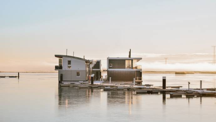 Floating Houses des Baltic Sea Resort in Kröslin