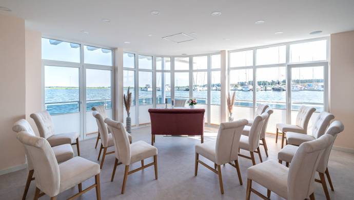 Schwimmendes Standesamt im Baltic Sea Resort