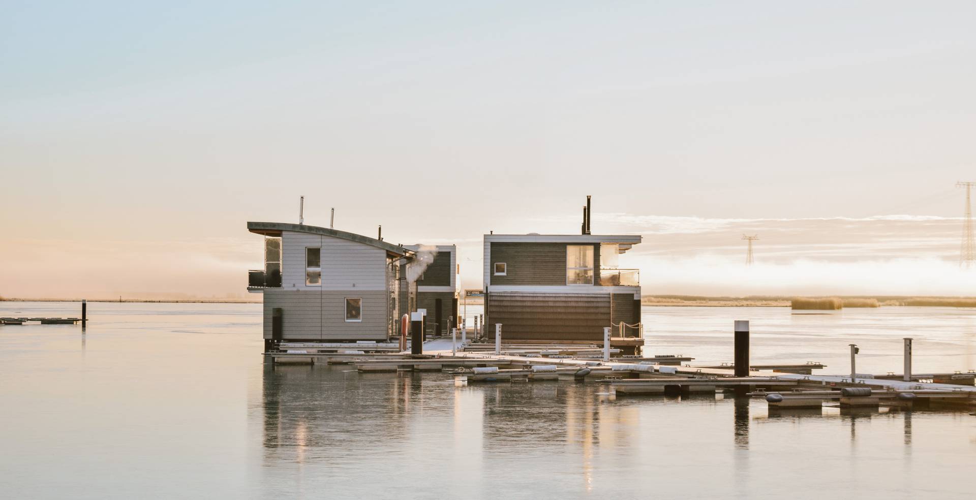 Floating Houses des Baltic Sea Resort in Kröslin