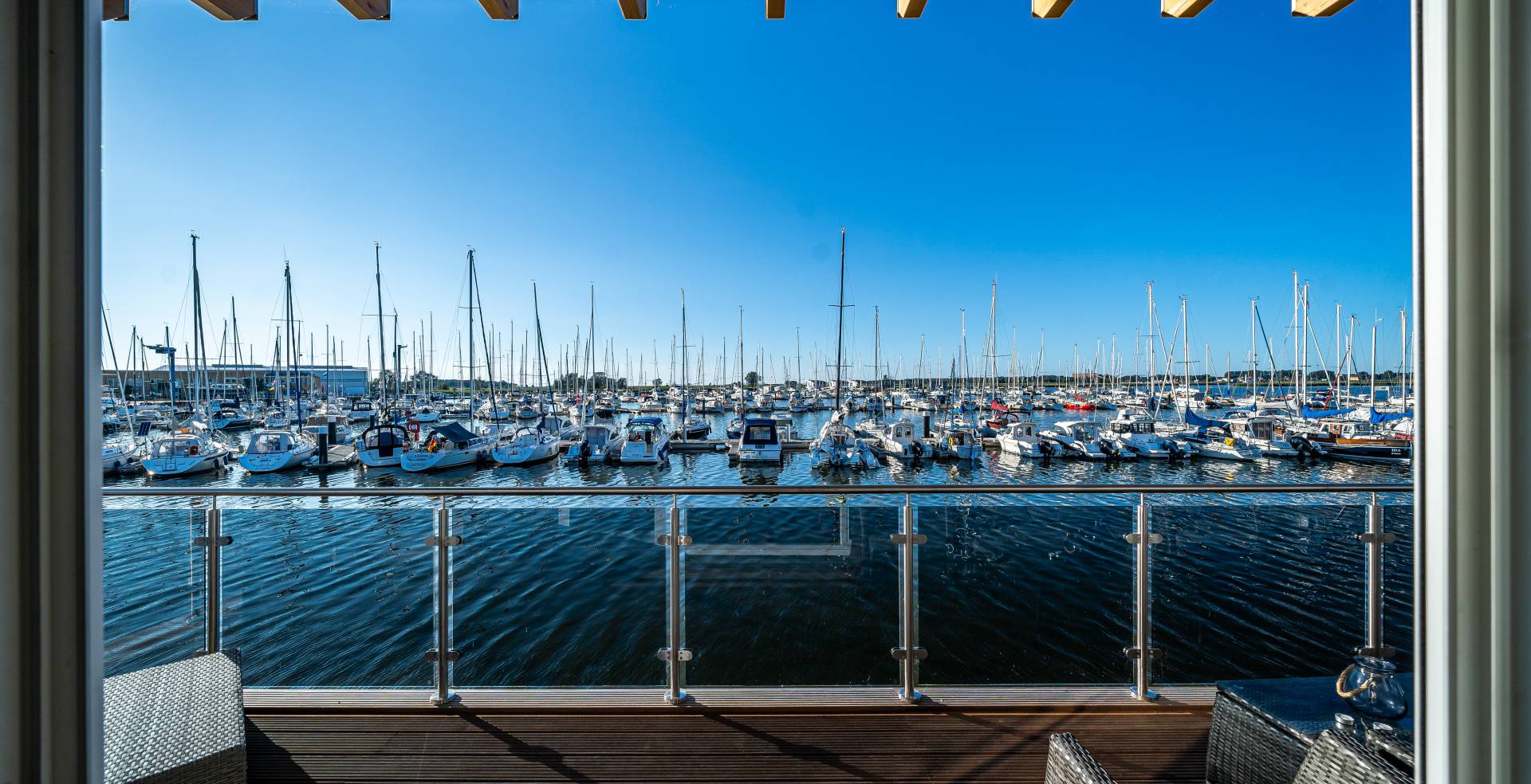 Marina von Kröslin an der Ostsee